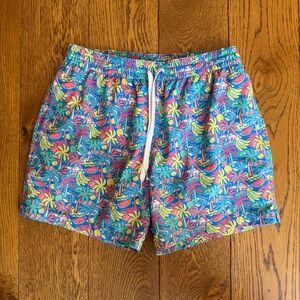 Men’s 5.5” Chubbies Swim Trunks, Size M, EUC